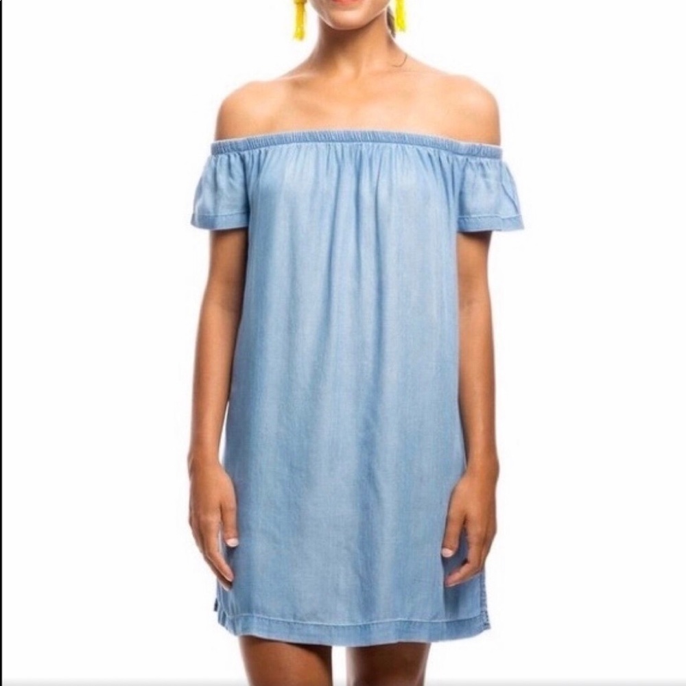 Cloth & Stone Off The Shoulder Dress